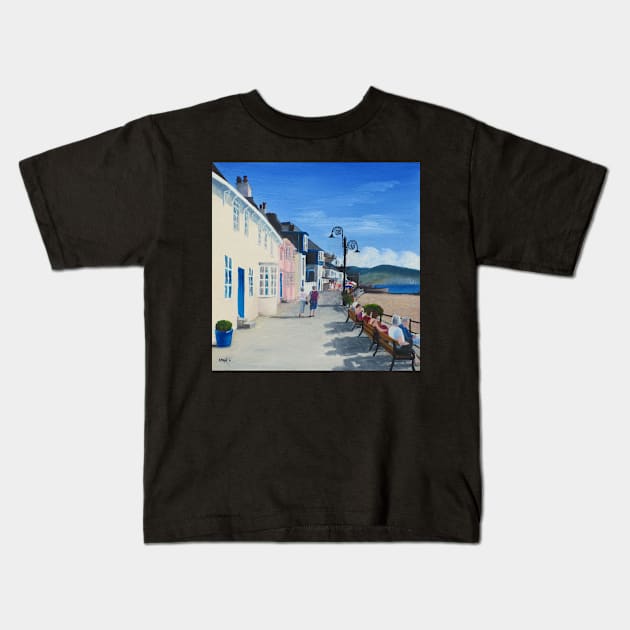 Lyme Regis Kids T-Shirt by richardpaul